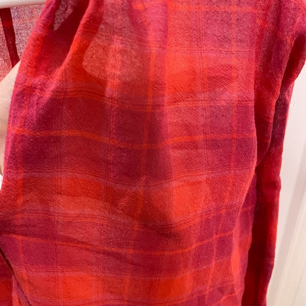 Loft Red Blouse - Picture 3 of 6